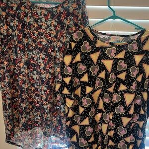BNWT 2 - DISNEY LULAROE IRMA SIZE MEDIUM HTF